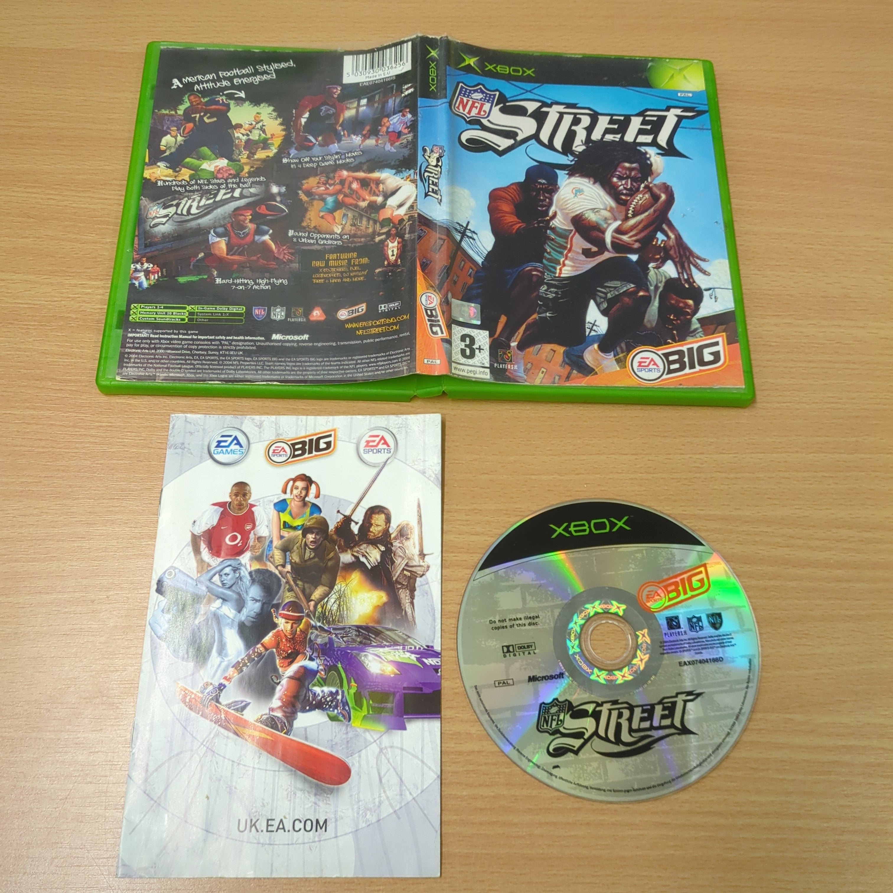 NFL Street original Xbox game NFL Street original Xbox game